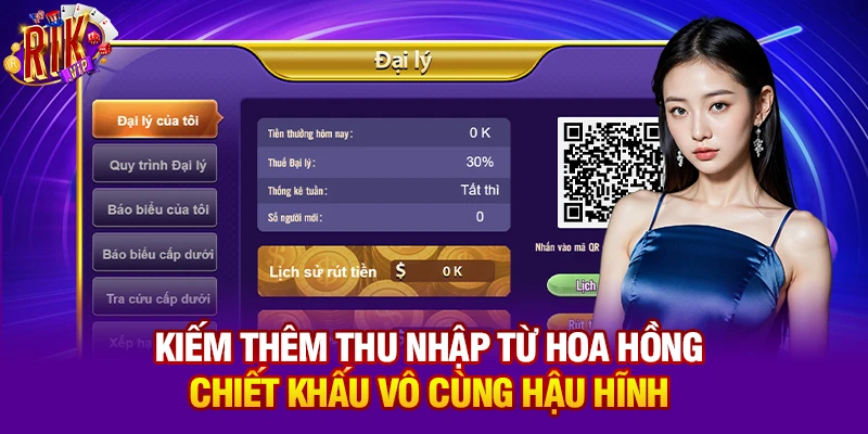 Kiếm thêm thu nhập từ hoa hồng - Chiết khấu vô cùng hậu hĩnh